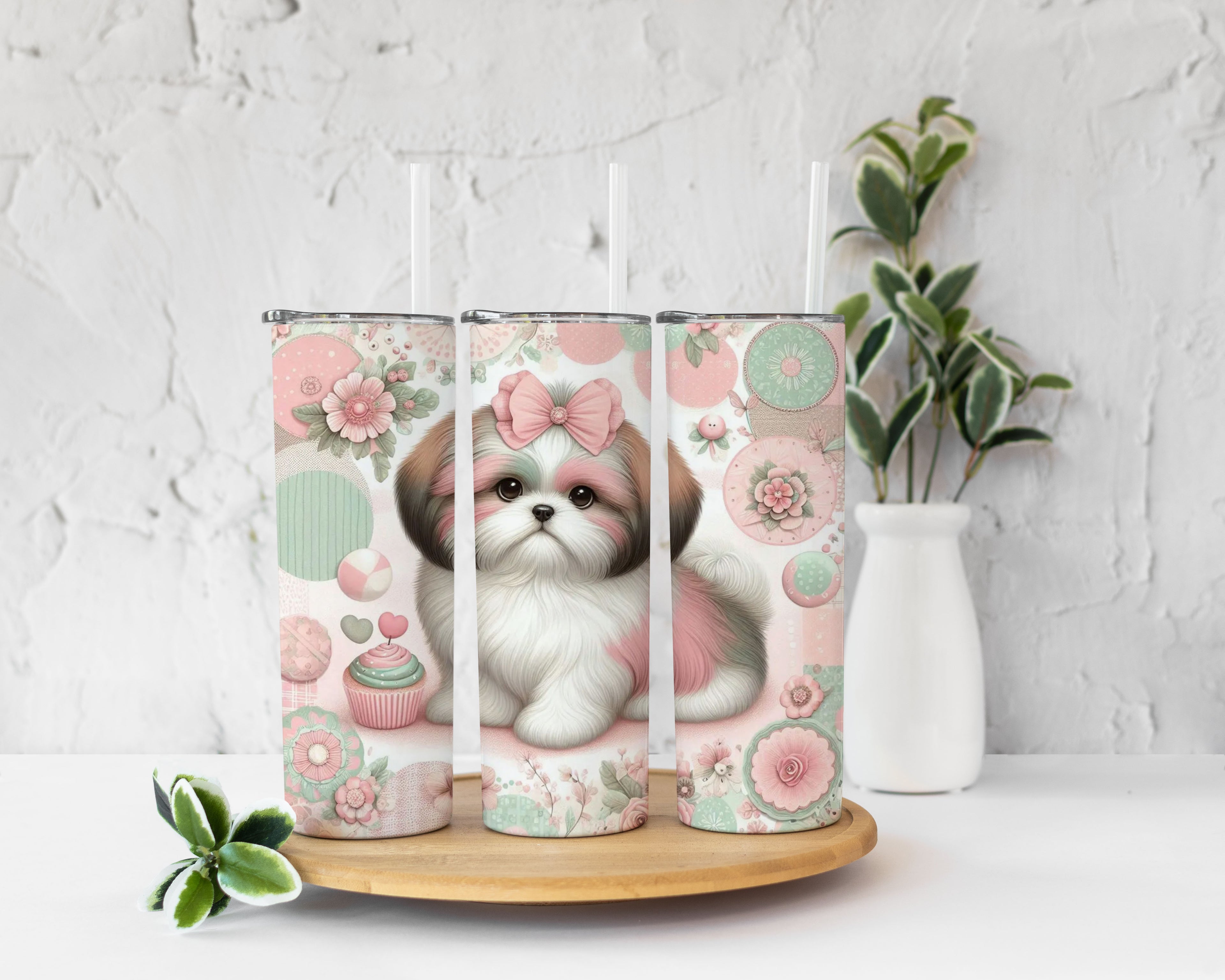 Shih Tzu Tumbler Cup 20oz
